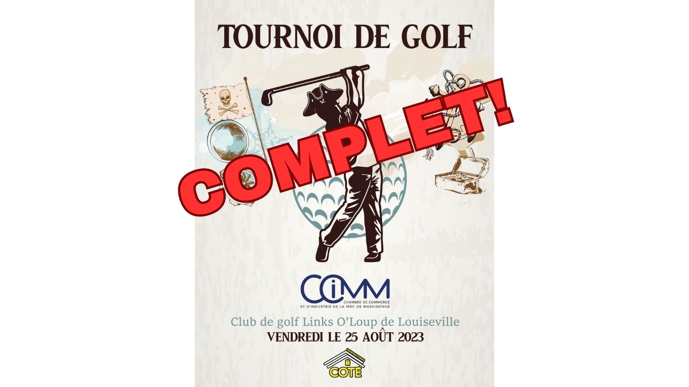 Tournoi de golf 2023 de la CCIMM
