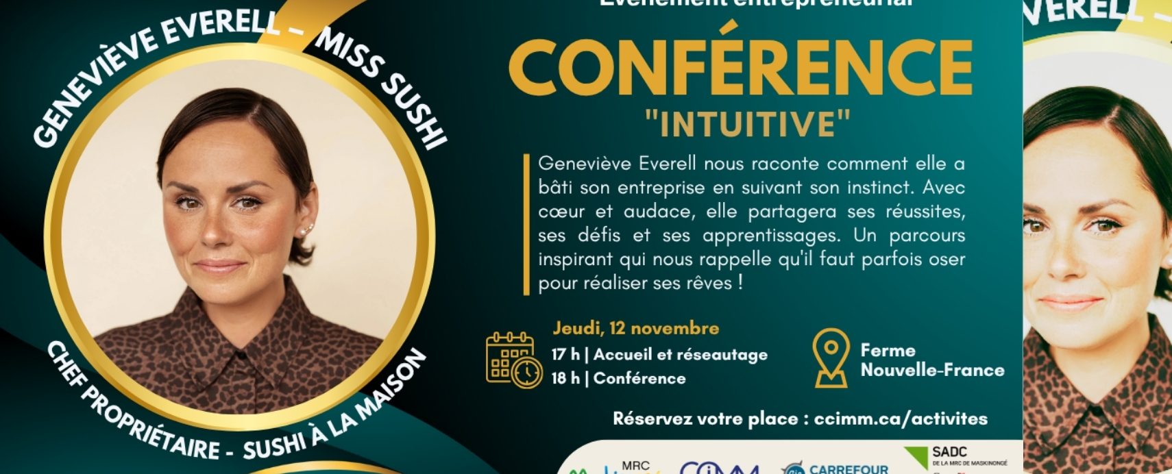 INTUITIVE | Une conférence axée sur l’entrepreneuriat