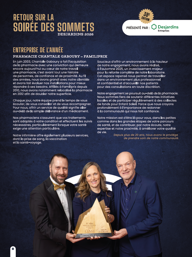 L'incontournable, page 8